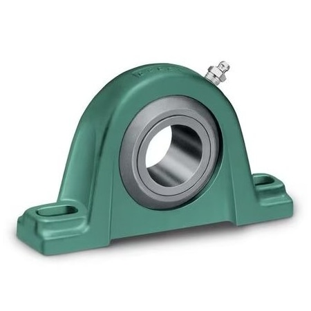 Sleeve Bearings, Solid Babbitted Journal Bearing, 2-Bolt Pillow Block, P2B-BASO-100